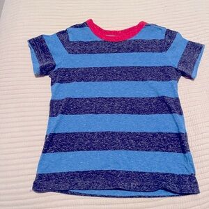 Primary heathered shirt in stripe- size 2-3